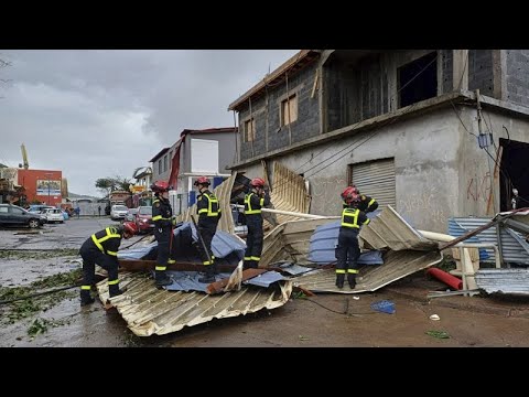 Mozambique braces for impact from cyclone Chido's landfall