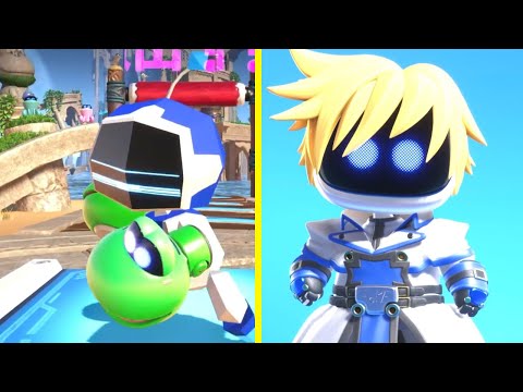 Astro Bot: How To Get Ky Kiske & Helldivers 2 Bot | Spring-Loaded Run WALKTHROUGH