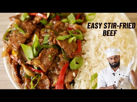 ബീഫ്‌ സ്റ്റിർ ഫ്രൈ | Beef Stir Fry Malayalam Recipe | Beef Stir Fry With Vegetable