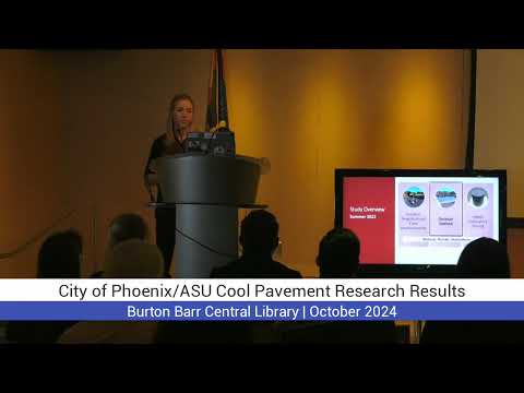 ASU and City of Phoenix Officials Reveal Results of Second Phase of Cool Pavement Scientific Testing