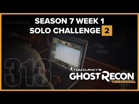 Ghost Recon Wildlands Ep 313 - S07W01 Solo Challenge 2 Complete "Nidia's Cash" without detection