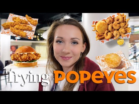 TRYING POPEYES FOR THE FIRST TIME! EUROPEANS IN CANADA VLOG 2023