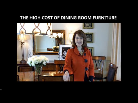 The High Cost of Dining Room Furniture