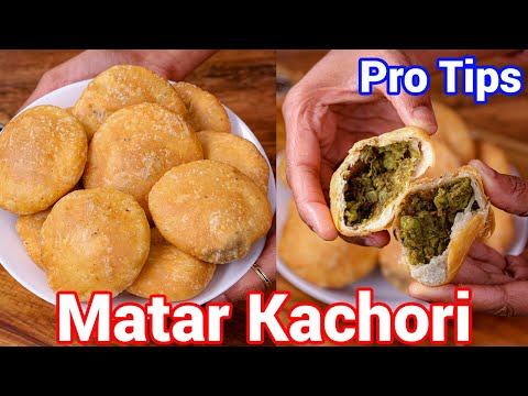 Matar Kachori Recipe - Street Style with Pro Tips for Crispiness | Peas Kachori or Matar Ki Kachori