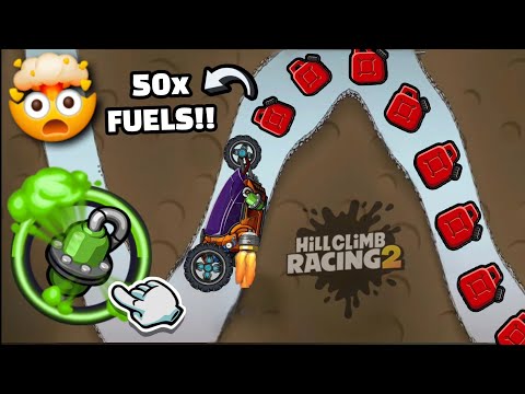 ROTATOR vs 50 FUELS!! 🤯 IN COMMUNITY SHOWCASE + 3 CC-EV WR'S!🏅 - Hill Climb Racing 2