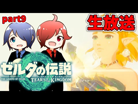 🔴【ゼルダの伝説】兄弟でティアキンやるよ 地上絵編 #9 ※ネタバレコメントNG【ティアーズ オブ ザ キングダム】