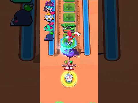 Which Brawler Can Survive Most Tiles ? Before Nani Defeat Them #brawlstars #shorts