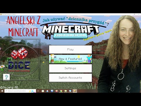 Angielski z Minecraft! Jak ćwiczyć pisanie? Jak oddać projekt?:) EDUCATION EDITION