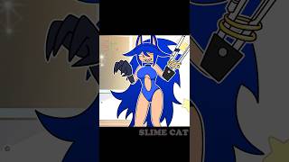 SAD CAT DANCE MEME -  MISS CIRCLE SONIC GIRL #ANIMATION #SONIC #sadcatdancememe