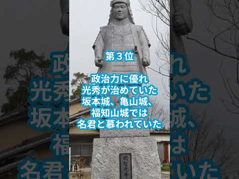 日本の偉人雑学ランキング5選　本能寺の変で信長に下剋上した明智光秀に関する偉人雑学ランキング5選　#雑学 #ランキング #偉人