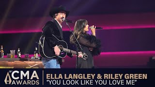 Ella Langley & Riley Green - “you look like you love me” | Live at CMA Awards 2024