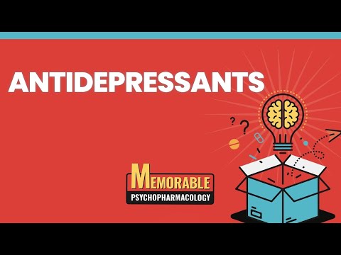 Antidepressants Mnemonics (Memorable Psychopharmacology Lecture 3)