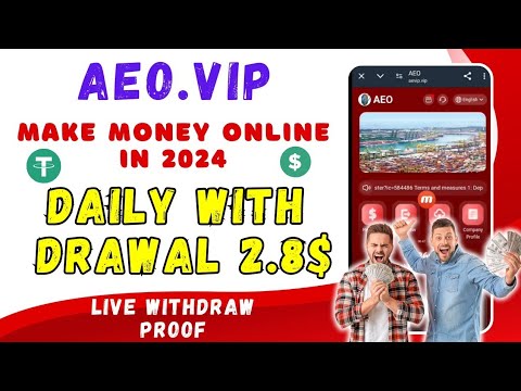 aevip.vip  New Real Usdt Earning Platform / Live Withdraw Proof /