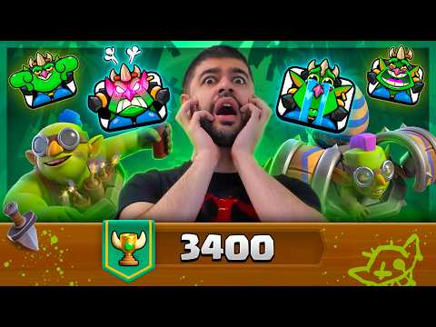 😱 ИГРА МЕНЯ ЗАСКАМИЛА! (НЕ КЛИКБЕЙТ) / ЛЕГКИЙ ПУТЬ до 3400 КУБКОВ - ТОП КОЛОДЫ