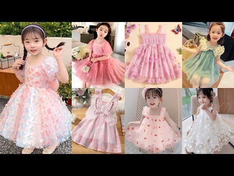 Stylish net frocks for baby girls//Baby girl party wear net frock collection//Trendy net frocks