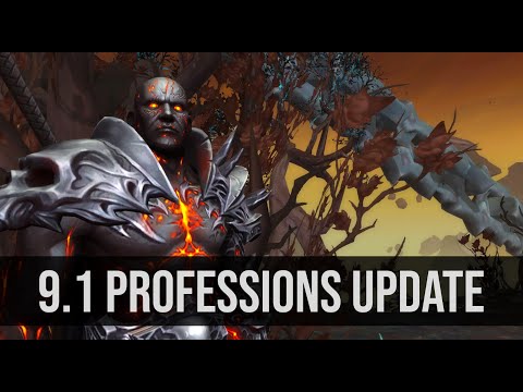 Shadowlands Patch 9.1 Professions Update