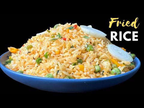 How to make vegetable fried rice in 2 minutes