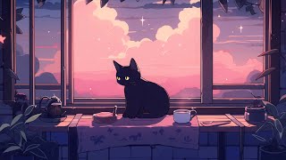 Work & cat  💻 Listen to it to escape from a hard day 🐾 Relax/study/work [ Lofi Hip Hop ]