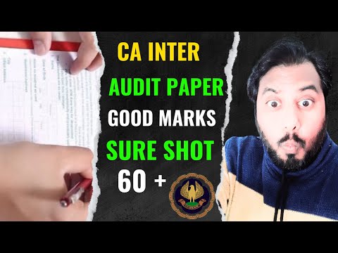 |CA Inter Audit's BIGGEST Secret to Scoring High!| ICAI Exam