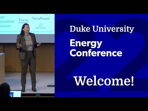 Duke University Energy Conference 2022: Welcome