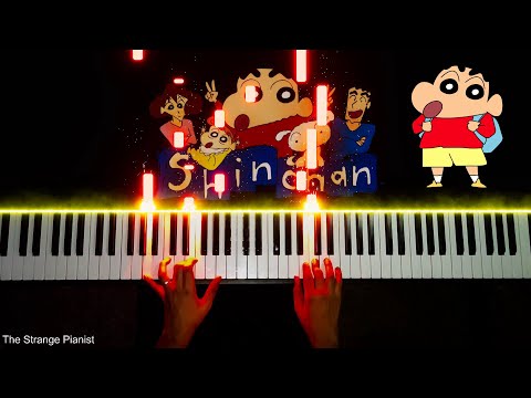 Shinchan Family Background Theme Music (Piano Cover)