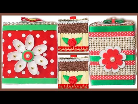 3 Multi-purpose Organizer DIY Ideas With Cardboard | Cardboard Crafts | Christmas Craft Ideas | DIY