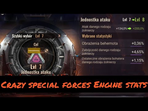 @StateofSurvivalOfficial Crazy special forces Engine stats