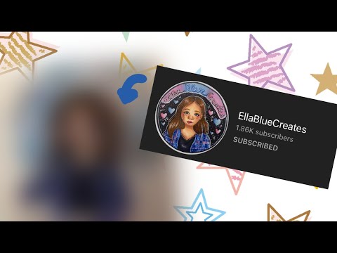 Drawing the amazing ELLABLUECREATES's profile!