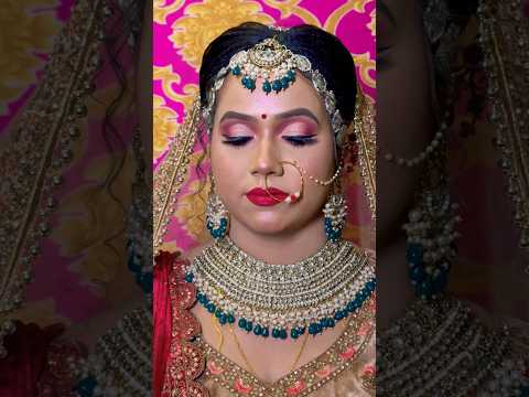 Gorgeous bridal makeover makeup by puja das makeup,makeup wala,makeup tutorial