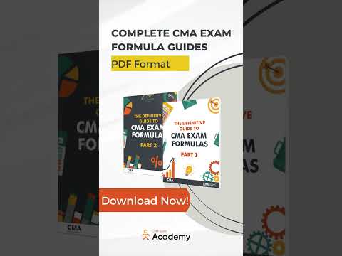 Complete CMA Exam Formula Guides | PDF Format