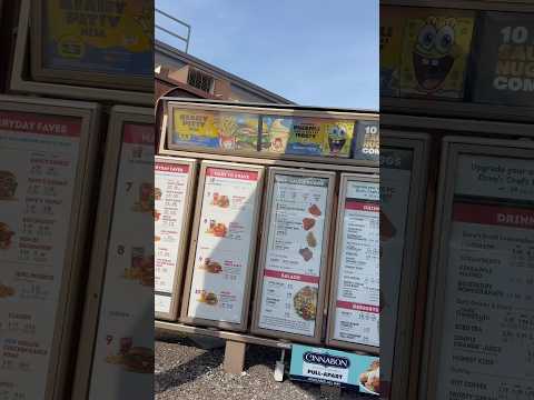 The Krabby Patty Meal from Wendy’s! #food #spongebob #krabbypattymeal