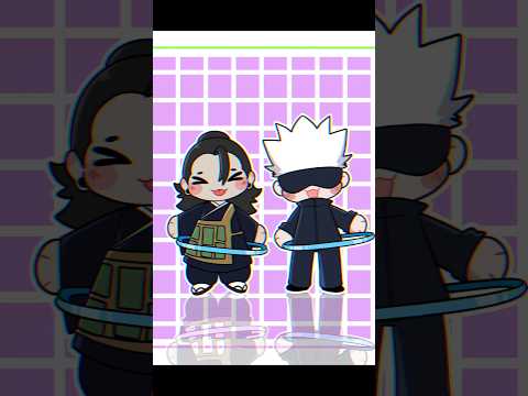 Geto x gojo #art #chibi #animation #jujutsukaisen #gojo #geto #anime #chibi