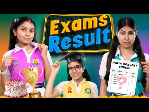 Exams Result Day - Topper vs Failure | School Life | Anaysa