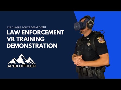 VR Law Enforcement Training Demonstration | Apex Officer