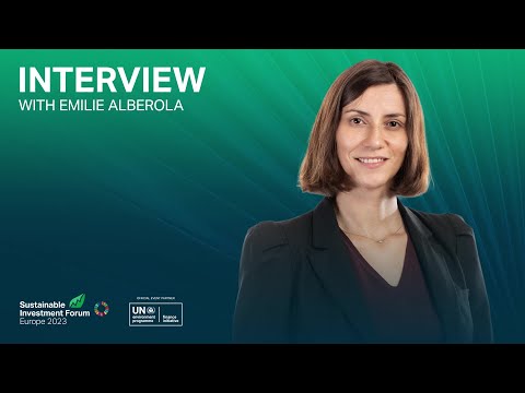 Interview with Emilie Alberola, EcoAct | Sustainable Investment Forum Europe 2023