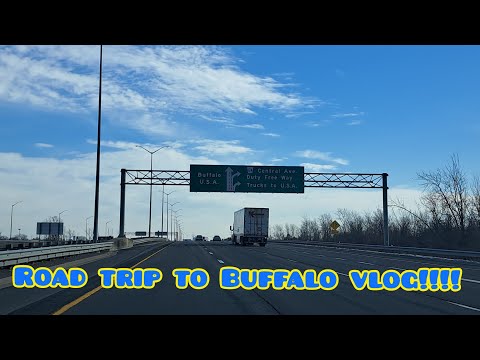 ROAD TRIP VLOGGGG!!!! To Buffalo NY MUST WATCH