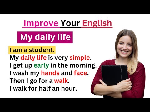 My Daily Life | English Speaking Practice | Level 1 | Learning English Speaking  | English Listening