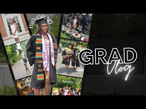 From Dorm to Diploma : My College Graduation! Prep, Skincare, & Grad Photoshoot