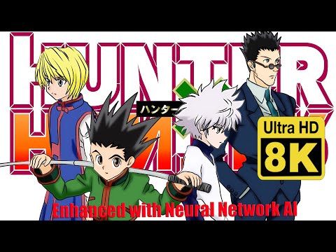 Hunter X Hunter (1999) Opening 1 (Remastered with Neural Network AI)