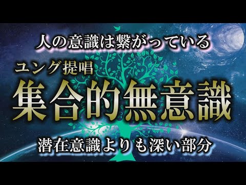 【ユング】集合的無意識はまるで５次元の世界｜説明できない生まれ持つ原始的な意識【集合意識】