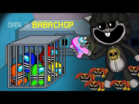 어몽어스 VS Poppy Playtime 4 | Among Us Escape from BABA CHOPS Characters | Among Us Animation