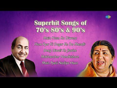 Superhit Songs Of 70s 80s & 90s | Main Husn Ka Diwana | Hum Pyar Ki Dagar Ke Do Musafir | Main Pyasi