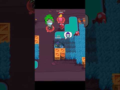 1 Vs 3 Mortis #brawlstars #shorts