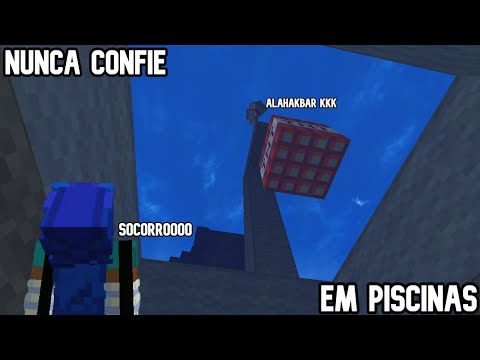 NUNCA CONFIE em PISCINAS no BEDWARS - [MUSH]