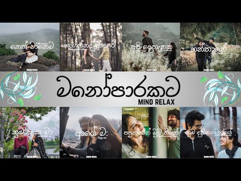 Manoparakata(මනෝපාරකට)  Mind Relaxing Sinhala Songs | sinhala songs collection lofi songs