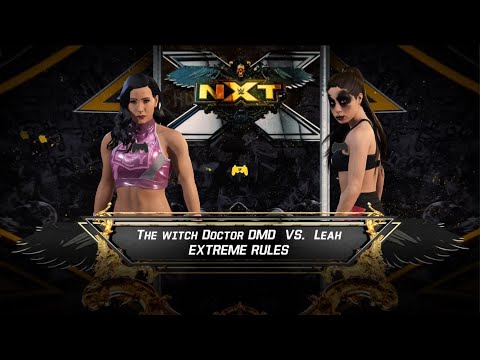 WWE 2K22 AWA wrestling: DMD vs Leah