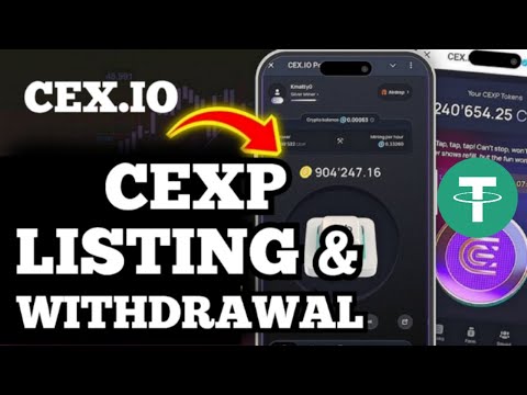 CEX.IO Airdrop Withdrawal - Do These To be Able To Claim Your Airdrop