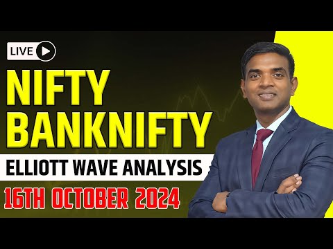 Nifty & Bank Nifty Elliott Wave Prediction | 16 October 2024 | ChartKingz Analysis