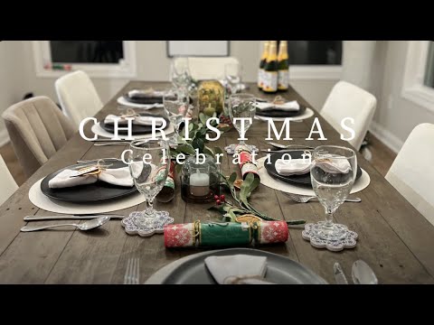 Hosting Christmas Dinner | Preparing our home | My simple table setting