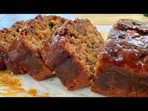 This Sticky Apple Cake is So Delicious! Moist & Delicious! Easy Apple Cake Recipe 🍏